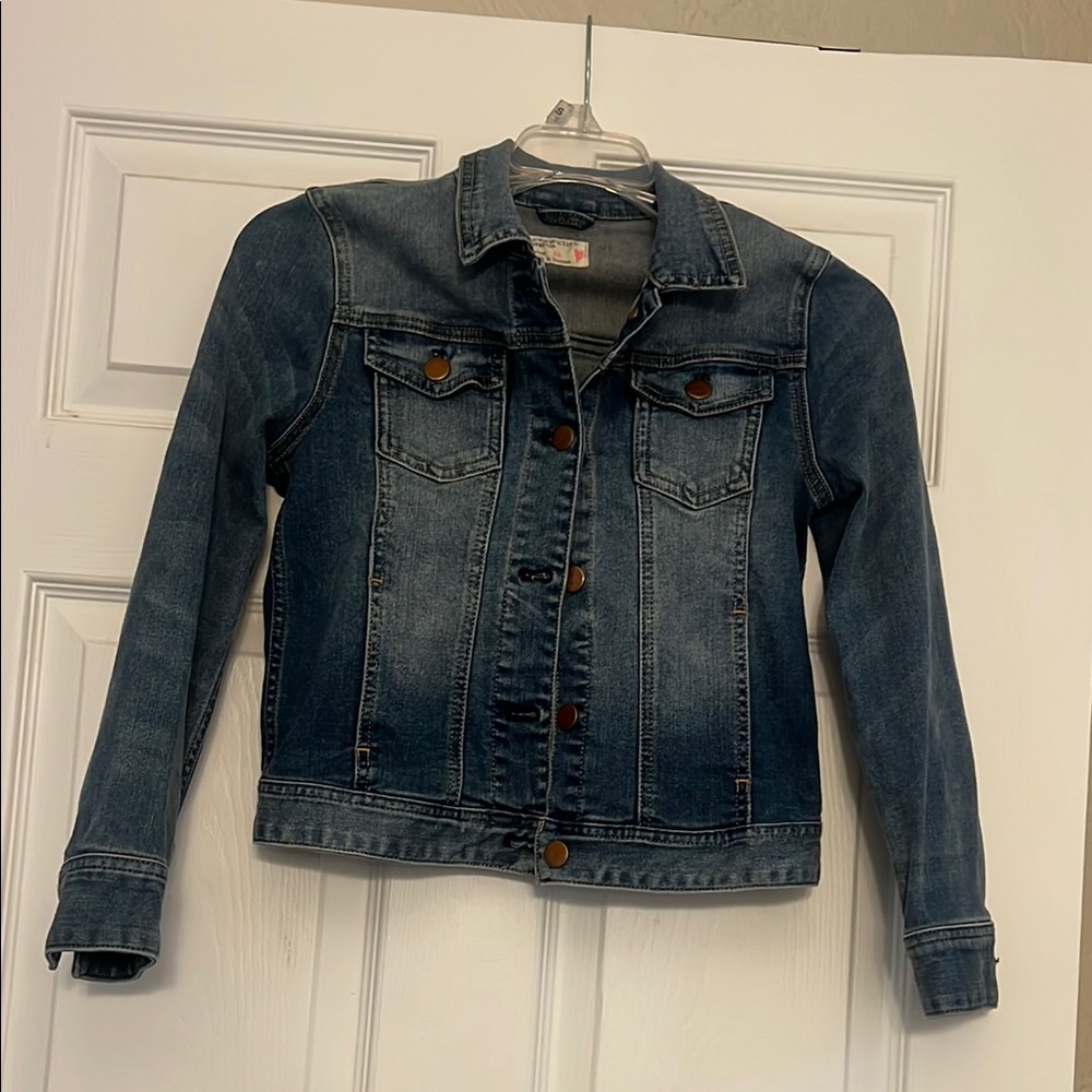 Crewcuts Blue Stretch Denim Jacket